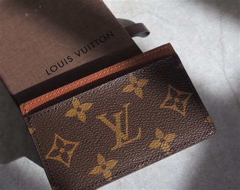 authentic vs fake louis vuitton portes cartes m61733|false louis vuitton.